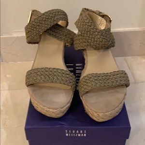 Stuart Weitzman Alexlo Wedge Sandal